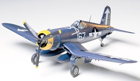 Tamiya 1/48 CORSAIR VOUGHT F4U-1D in de groep SPORT, VRIJE TIJD & HOBBY / Hobby / Kunststof modellen / Vliegtuigen/helikopters bij TP E-commerce Nordic AB (A06221)