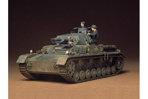 Tamiya 1/35 PANZER IV TYPE D in de groep SPORT, VRIJE TIJD & HOBBY / Hobby / Kunststof modellen / Militaire voertuigen (land) bij TP E-commerce Nordic AB (A06271)