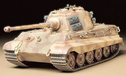 Tamiya 1/35 KING TIGER \'PROD.TÅRN in de groep SPORT, VRIJE TIJD & HOBBY / Hobby / Kunststof modellen / Militaire voertuigen (land) bij TP E-commerce Nordic AB (A06283)