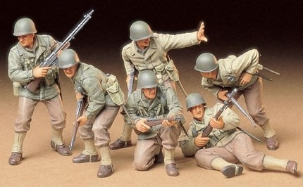 Tamiya 1/35 US ARMY ASSAULT INFANTRY in de groep SPORT, VRIJE TIJD & HOBBY / Hobby / Kunststof modellen / Figuren bij TP E-commerce Nordic AB (A06305)