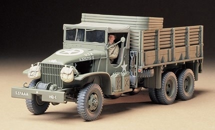 Tamiya 1/35 US 2,5T 6X6 CARGO TRUCK in de groep SPORT, VRIJE TIJD & HOBBY / Hobby / Kunststof modellen / Militaire voertuigen (land) bij TP E-commerce Nordic AB (A06322)