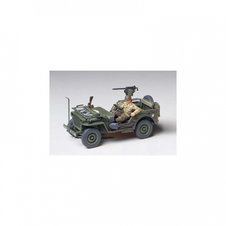 Tamiya 1/35 WILLYS JEEP MB 1/4 TON TRUCK in de groep SPORT, VRIJE TIJD & HOBBY / Hobby / Kunststof modellen / Militaire voertuigen (land) bij TP E-commerce Nordic AB (A06323)