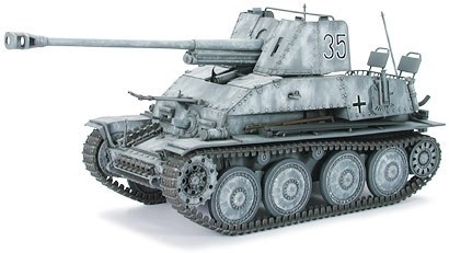 Tamiya 1/35 MARDER III GERMAN TANK DESTR. in de groep SPORT, VRIJE TIJD & HOBBY / Hobby / Kunststof modellen / Militaire voertuigen (land) bij TP E-commerce Nordic AB (A06336)