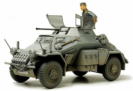 Tamiya 1/35 SDKFZ 222 M/FOTOÆTS in de groep SPORT, VRIJE TIJD & HOBBY / Hobby / Kunststof modellen / Militaire voertuigen (land) bij TP E-commerce Nordic AB (A06350)