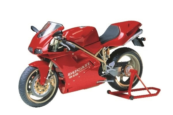 Tamiya 1/12 DUCATI 916 in de groep SPORT, VRIJE TIJD & HOBBY / Hobby / Kunststof modellen / Motorfietsen bij TP E-commerce Nordic AB (A06372)