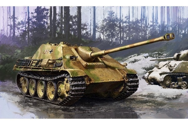 Tamiya 1/48 JAGDPANTHER in de groep SPORT, VRIJE TIJD & HOBBY / Hobby / Kunststof modellen / Militaire voertuigen (land) bij TP E-commerce Nordic AB (A06382)