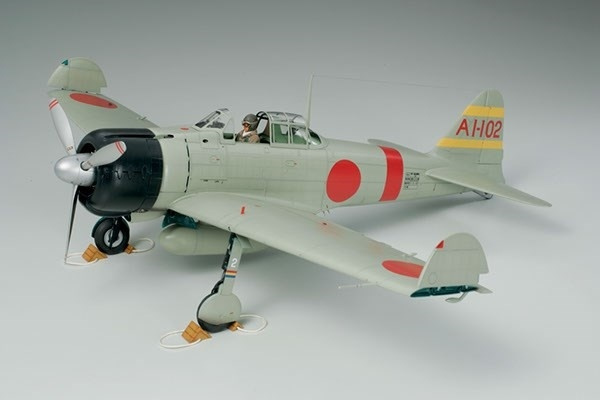 Tamiya 1/32 A6M2b Zero model 21 (Zeke) in de groep SPORT, VRIJE TIJD & HOBBY / Hobby / Kunststof modellen / Vliegtuigen/helikopters bij TP E-commerce Nordic AB (A06398)