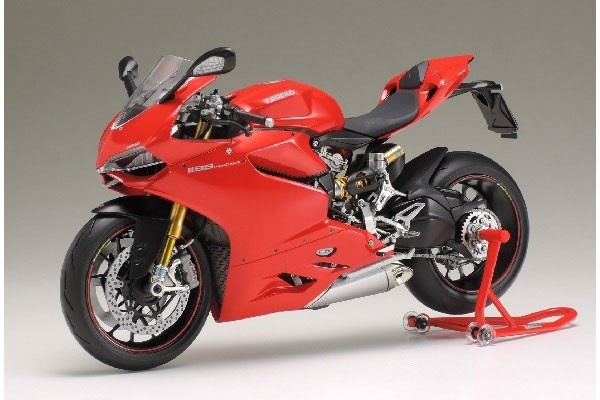 Tamiya 1/12 1199 Panigale S in de groep SPORT, VRIJE TIJD & HOBBY / Hobby / Kunststof modellen / Motorfietsen bij TP E-commerce Nordic AB (A06514)