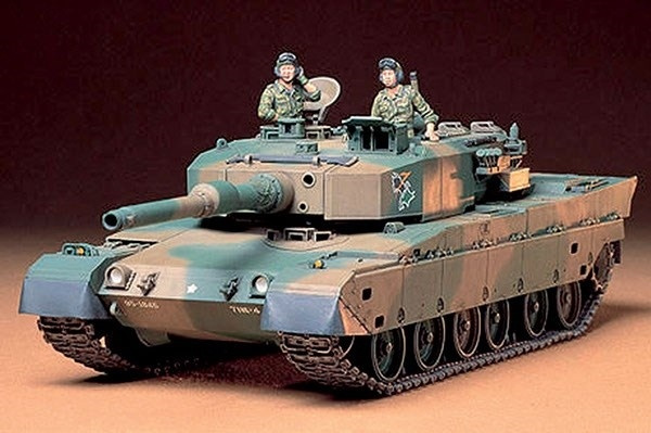 Tamiya 1/35 J.G.S.D.F.Type 90 Tank in de groep SPORT, VRIJE TIJD & HOBBY / Hobby / Kunststof modellen / Militaire voertuigen (land) bij TP E-commerce Nordic AB (A06523)