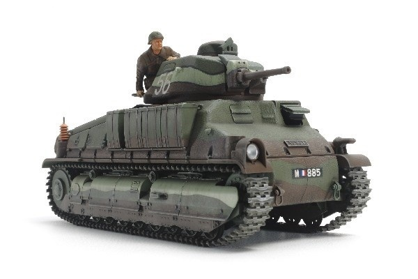 Tamiya 1/35 SOMUA S35 in de groep SPORT, VRIJE TIJD & HOBBY / Hobby / Kunststof modellen / Militaire voertuigen (land) bij TP E-commerce Nordic AB (A06555)