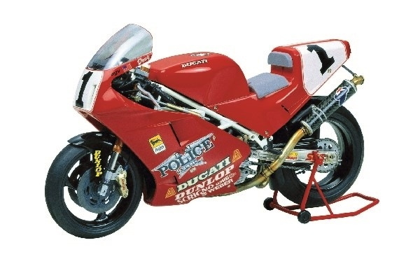 Tamiya 1/12 Ducati 888 Superbike in de groep SPORT, VRIJE TIJD & HOBBY / Hobby / Kunststof modellen / Motorfietsen bij TP E-commerce Nordic AB (A06559)