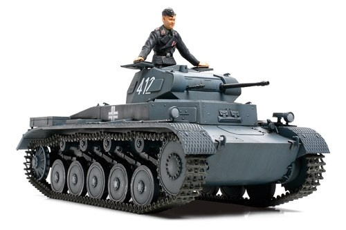 Tamiya 1/35 Pz.kpfw.II Ausf.A/B/C in de groep SPORT, VRIJE TIJD & HOBBY / Hobby / Kunststof modellen / Militaire voertuigen (land) bij TP E-commerce Nordic AB (A06568)