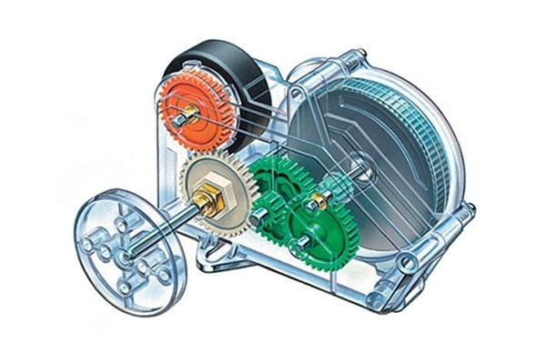 Tamiya Friction Power Unit in de groep SPORT, VRIJE TIJD & HOBBY / Hobby / Kunststof modellen / Badkuip bij TP E-commerce Nordic AB (A06600)