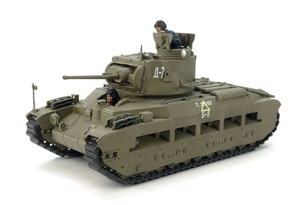Tamiya 1/35 Infantry Tank Matilda MkIII/IV Red Army in de groep SPORT, VRIJE TIJD & HOBBY / Hobby / Kunststof modellen / Militaire voertuigen (land) bij TP E-commerce Nordic AB (A06634)