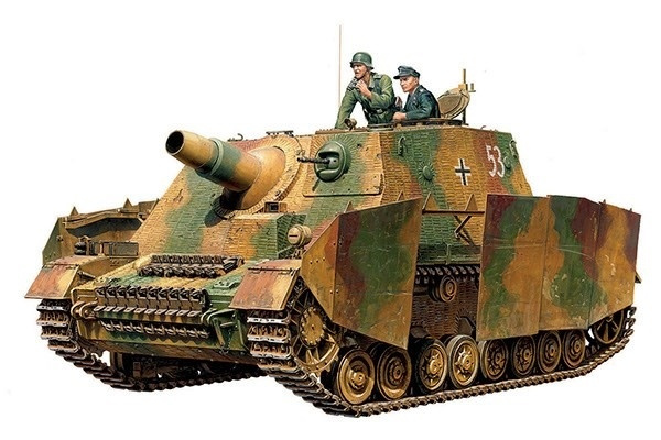 Tamiya 1/35 Brummbaer Late Production in de groep SPORT, VRIJE TIJD & HOBBY / Hobby / Kunststof modellen / Militaire voertuigen (land) bij TP E-commerce Nordic AB (A06657)