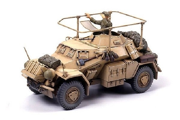 Tamiya 1/35 Sd.Kfz.223 w/Photo Etched Part in de groep SPORT, VRIJE TIJD & HOBBY / Hobby / Kunststof modellen / Militaire voertuigen (land) bij TP E-commerce Nordic AB (A06679)