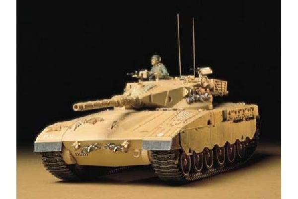 Tamiya 1/35 Israel Merkava MBT in de groep SPORT, VRIJE TIJD & HOBBY / Hobby / Kunststof modellen / Militaire voertuigen (land) bij TP E-commerce Nordic AB (A06685)