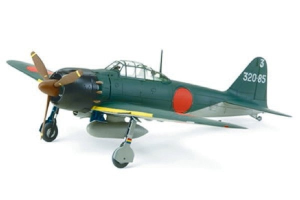 Tamiya 1/72 A6M5 Zero (Zeke) in de groep SPORT, VRIJE TIJD & HOBBY / Hobby / Kunststof modellen / Vliegtuigen/helikopters bij TP E-commerce Nordic AB (A06701)