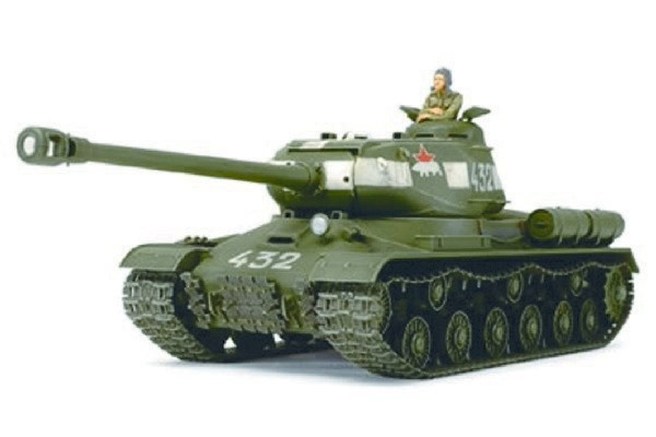 Tamiya 1/48 Russian Heavy Tank JS-2 Model 1944 in de groep SPORT, VRIJE TIJD & HOBBY / Hobby / Kunststof modellen / Militaire voertuigen (land) bij TP E-commerce Nordic AB (A06702)