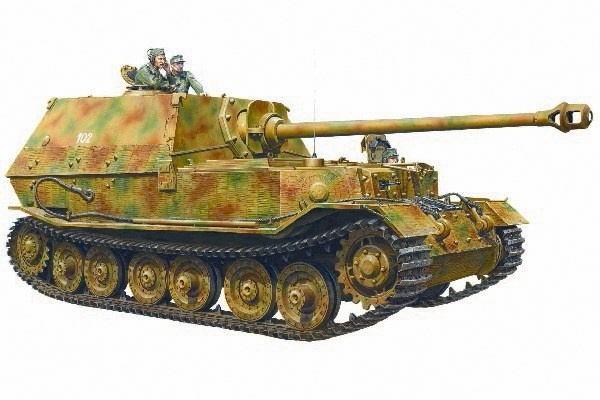 Tamiya 1/35 Elefant in de groep SPORT, VRIJE TIJD & HOBBY / Hobby / Kunststof modellen / Militaire voertuigen (land) bij TP E-commerce Nordic AB (A06706)