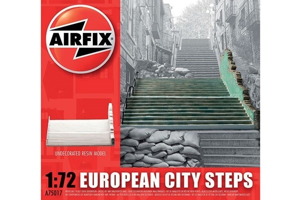 Airfix European City Steps in de groep SPORT, VRIJE TIJD & HOBBY / Hobby / Kunststof modellen / Badkuip bij TP E-commerce Nordic AB (A06724)