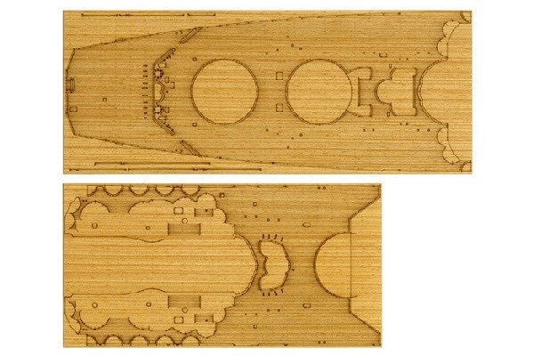 Tamiya 1/350 Yamato Deck Sheet in de groep SPORT, VRIJE TIJD & HOBBY / Hobby / Kunststof modellen / Schepen bij TP E-commerce Nordic AB (A06732)