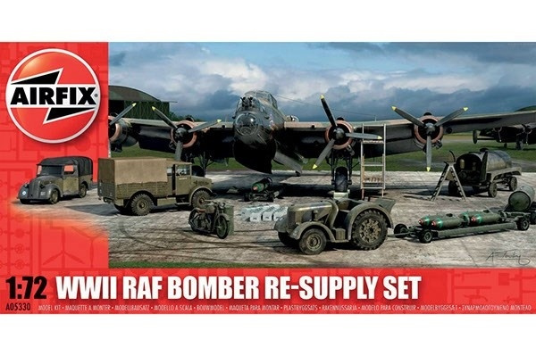 Airfix Bomber Re-Supply Set in de groep SPORT, VRIJE TIJD & HOBBY / Hobby / Kunststof modellen / Militaire voertuigen (land) bij TP E-commerce Nordic AB (A06762)