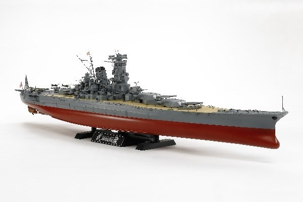 Tamiya 1/350 Musashi (2013) in de groep SPORT, VRIJE TIJD & HOBBY / Hobby / Kunststof modellen / Schepen bij TP E-commerce Nordic AB (A06764)