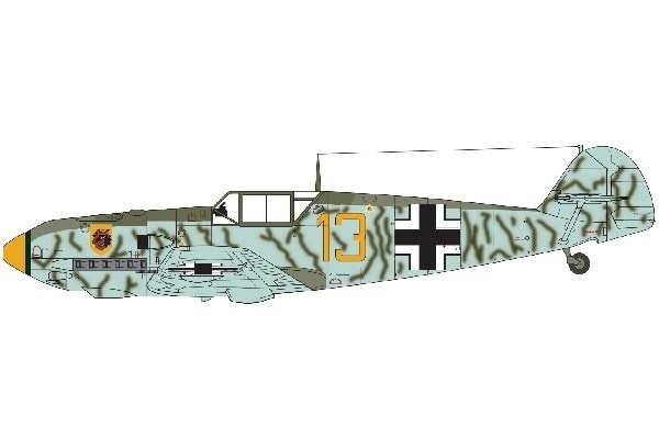 Airfix Messerschmitt Bf109E-4 1:72 in de groep SPORT, VRIJE TIJD & HOBBY / Hobby / Kunststof modellen / Vliegtuigen/helikopters bij TP E-commerce Nordic AB (A06772)