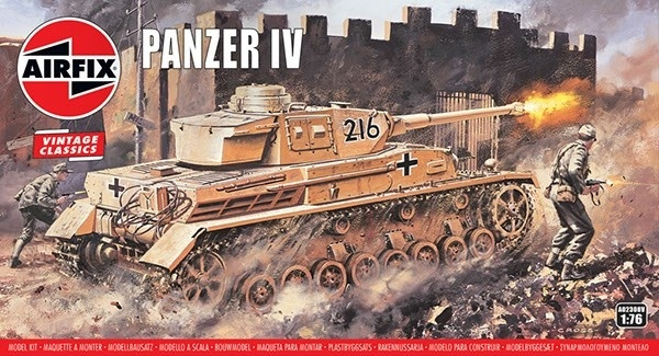Airfix Panzer IV in de groep SPORT, VRIJE TIJD & HOBBY / Hobby / Kunststof modellen / Militaire voertuigen (land) bij TP E-commerce Nordic AB (A06808)