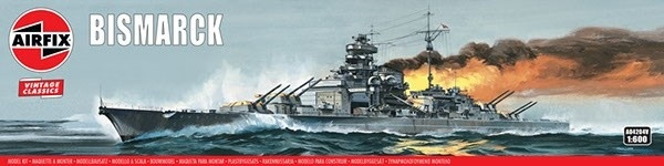 Airfix Bismarck in de groep SPORT, VRIJE TIJD & HOBBY / Hobby / Kunststof modellen / Schepen bij TP E-commerce Nordic AB (A06813)