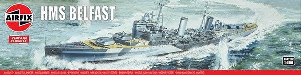 Airfix HMS Belfast in de groep SPORT, VRIJE TIJD & HOBBY / Hobby / Kunststof modellen / Schepen bij TP E-commerce Nordic AB (A06815)