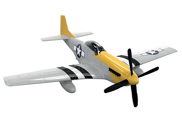 Airfix Quick Build P-51D Mustang in de groep SPORT, VRIJE TIJD & HOBBY / Hobby / Kunststof modellen / Startpakketten/Cadeausets bij TP E-commerce Nordic AB (A06852)