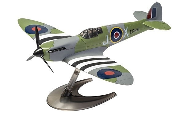 Airfix Quick Build D-Day Spitfire in de groep SPORT, VRIJE TIJD & HOBBY / Hobby / Kunststof modellen / Startpakketten/Cadeausets bij TP E-commerce Nordic AB (A06861)