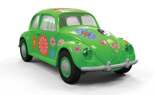 Airfix Quick Build VW Beetle Flower-Power in de groep SPORT, VRIJE TIJD & HOBBY / Hobby / Kunststof modellen / Startpakketten/Cadeausets bij TP E-commerce Nordic AB (A06864)