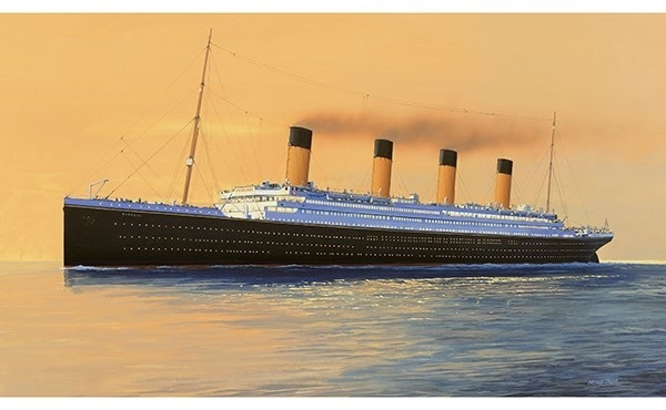 Airfix RMS Titanic 1:700 in de groep SPORT, VRIJE TIJD & HOBBY / Hobby / Kunststof modellen / Startpakketten/Cadeausets bij TP E-commerce Nordic AB (A06874)