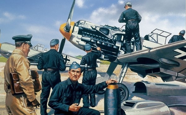 Airfix Luftwaffe Personnel in de groep SPORT, VRIJE TIJD & HOBBY / Hobby / Kunststof modellen / Figuren bij TP E-commerce Nordic AB (A06897)