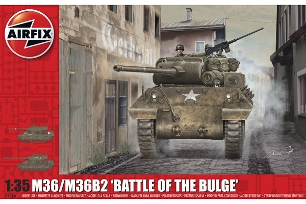 Airfix M36/M36B2 \'Battle of the Bulge in de groep SPORT, VRIJE TIJD & HOBBY / Hobby / Kunststof modellen / Militaire voertuigen (land) bij TP E-commerce Nordic AB (A06917)