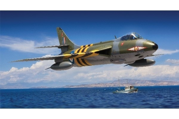 Airfix 1:48 Hawker Hunter F.4/F.5/J.34 in de groep SPORT, VRIJE TIJD & HOBBY / Hobby / Kunststof modellen / Vliegtuigen/helikopters bij TP E-commerce Nordic AB (A06972)