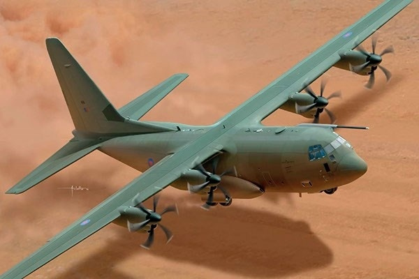Italeri 1:48 \'HERCULES C-130J C5 in de groep SPORT, VRIJE TIJD & HOBBY / Hobby / Kunststof modellen / Vliegtuigen/helikopters bij TP E-commerce Nordic AB (A07022)