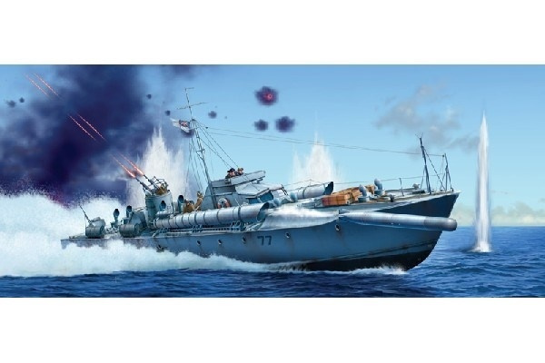 Italeri 1:35 VOSPER 72\'6\' MTB 77 PRM EDITION in de groep SPORT, VRIJE TIJD & HOBBY / Hobby / Kunststof modellen / Schepen bij TP E-commerce Nordic AB (A07030)
