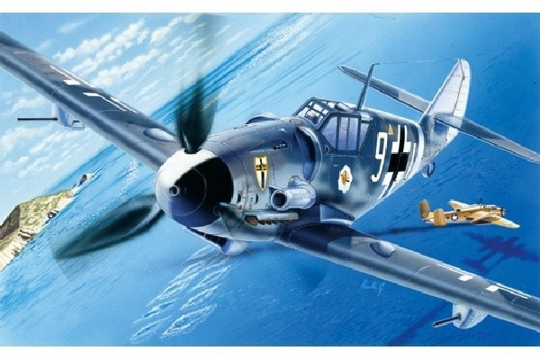 Italeri 1:72 BF-109 G-6 in de groep SPORT, VRIJE TIJD & HOBBY / Hobby / Kunststof modellen / Vliegtuigen/helikopters bij TP E-commerce Nordic AB (A07038)