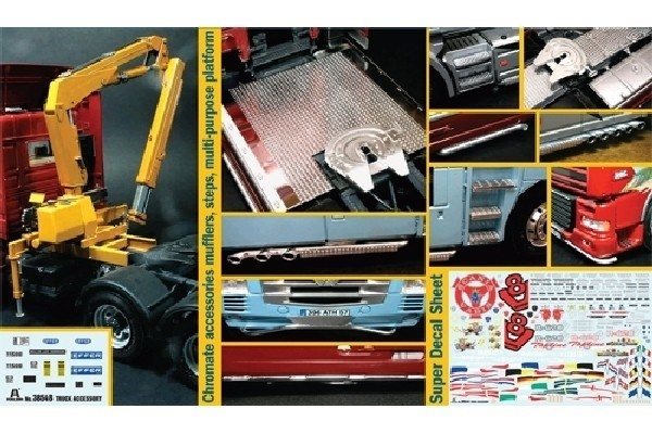 Italeri 1:24 Truck Accessoires Set in de groep SPORT, VRIJE TIJD & HOBBY / Hobby / Kunststof modellen / Auto\'s bij TP E-commerce Nordic AB (A07079)