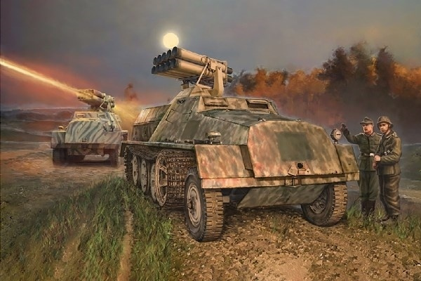 Italeri 1:35 15 cm Panzerwerfer 42 auf SWS in de groep SPORT, VRIJE TIJD & HOBBY / Hobby / Kunststof modellen / Militaire voertuigen (land) bij TP E-commerce Nordic AB (A07224)