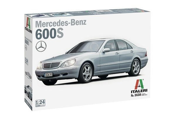 Italeri 1:24 Mercedes Benz 600 S in de groep SPORT, VRIJE TIJD & HOBBY / Hobby / Kunststof modellen / Auto\'s bij TP E-commerce Nordic AB (A07298)