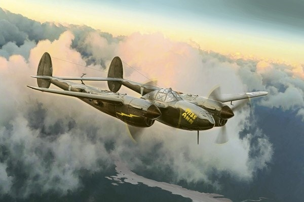 Italeri 1:72 Lockheed P-38J \'Lightning in de groep SPORT, VRIJE TIJD & HOBBY / Hobby / Kunststof modellen / Vliegtuigen/helikopters bij TP E-commerce Nordic AB (A07320)