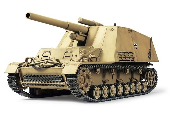 Tamiya 1:35 German Heavy Self-Propelled Howitzer Hummel in de groep SPORT, VRIJE TIJD & HOBBY / Hobby / Kunststof modellen / Militaire voertuigen (land) bij TP E-commerce Nordic AB (A07380)