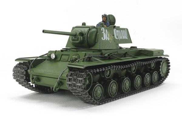 Tamiya 1:35 Russian Heavy Tank KV-1Q Model 1941 Early in de groep SPORT, VRIJE TIJD & HOBBY / Hobby / Kunststof modellen / Militaire voertuigen (land) bij TP E-commerce Nordic AB (A07399)