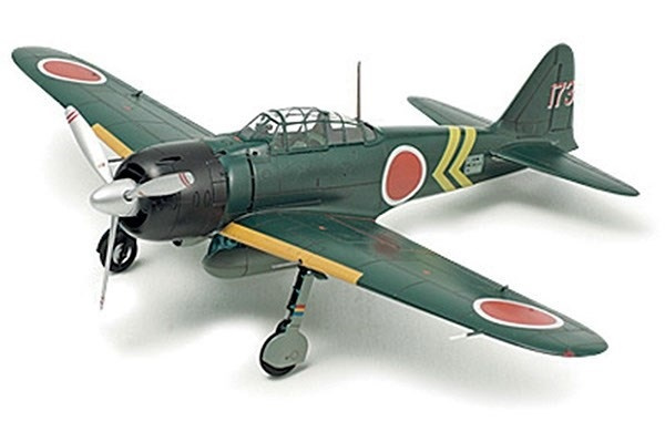 Tamiya 1/72 A6M3/3a Zero Model 22 (Zeke) in de groep SPORT, VRIJE TIJD & HOBBY / Hobby / Kunststof modellen / Vliegtuigen/helikopters bij TP E-commerce Nordic AB (A07423)