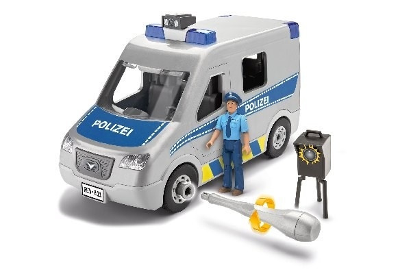 Revell Police Van in de groep SPORT, VRIJE TIJD & HOBBY / Hobby / Kunststof modellen / Juniorsets bij TP E-commerce Nordic AB (A07450)